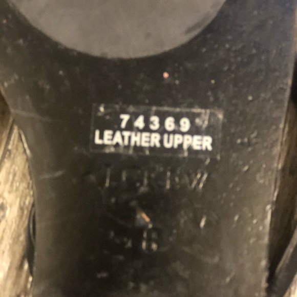 J. Crew black leather flip flops - Picture 4 of 5